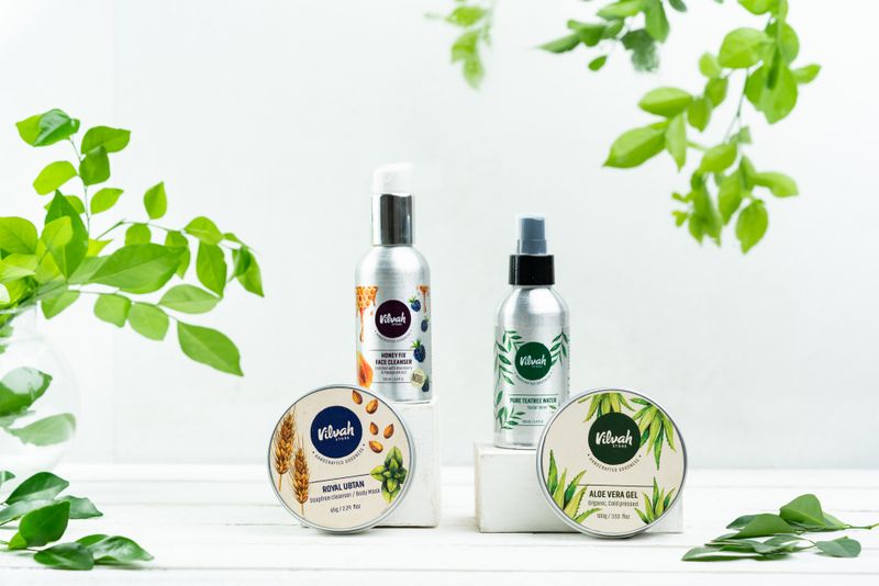 Geles y mascarillas para limpieza facial